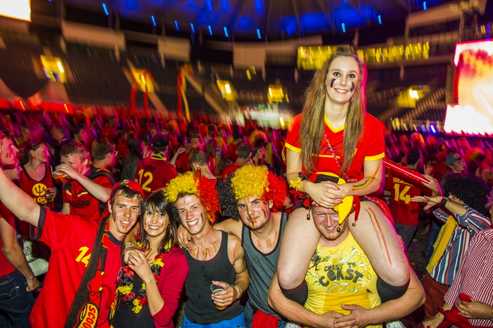 Love the samba - België - Zuid Korea @ Ghelamco arena Gent, picture 138, photographed by sven dullaert - FrontView Magazine