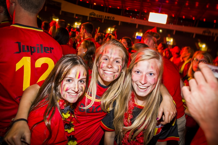 Love the samba - België - Zuid Korea @ Ghelamco arena Gent, picture 144, photographed by sven dullaert - FrontView Magazine