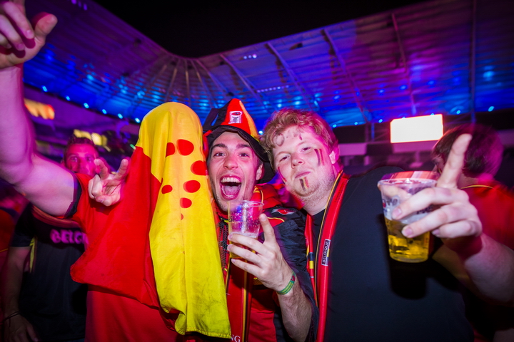 Love the samba - België - Zuid Korea @ Ghelamco arena Gent, picture 147, photographed by sven dullaert - FrontView Magazine
