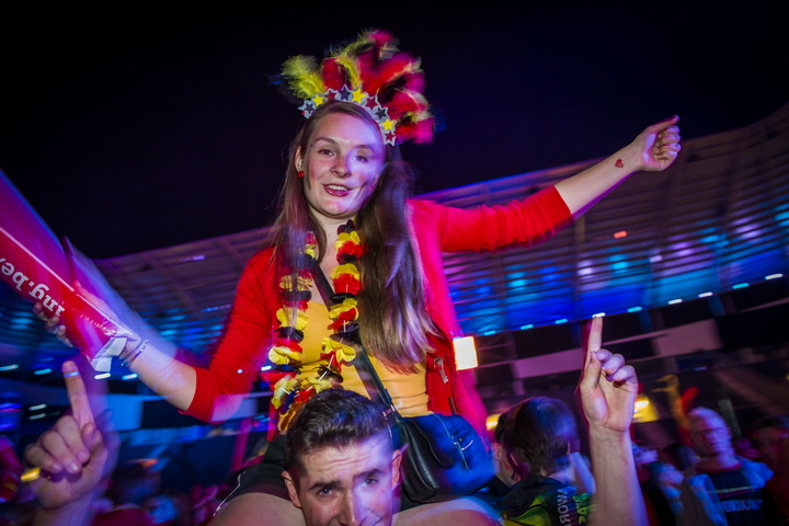 Love the samba - België - Zuid Korea @ Ghelamco arena Gent, picture 148, photographed by sven dullaert - FrontView Magazine