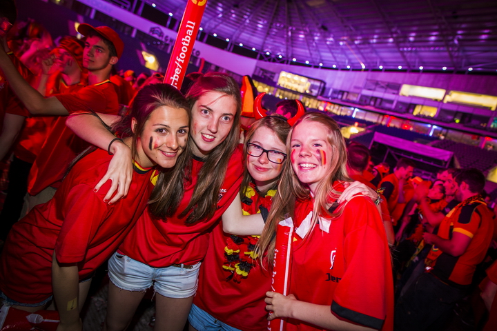 Love the samba - België - Zuid Korea @ Ghelamco arena Gent, picture 153, photographed by sven dullaert - FrontView Magazine