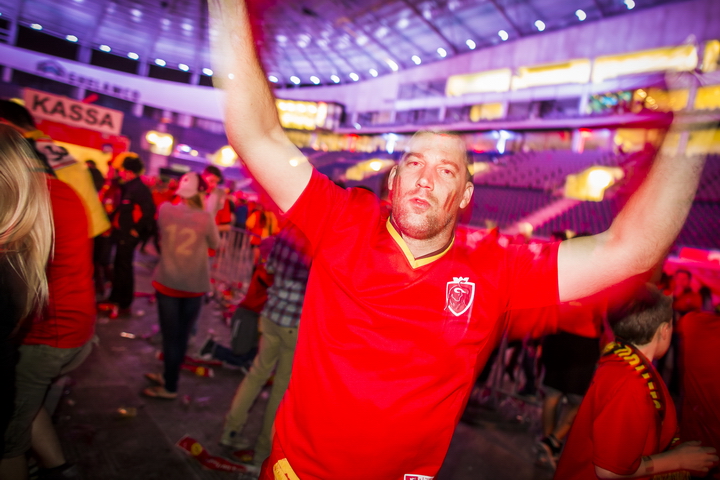 Love the samba - België - Zuid Korea @ Ghelamco arena Gent, picture 158, photographed by sven dullaert - FrontView Magazine
