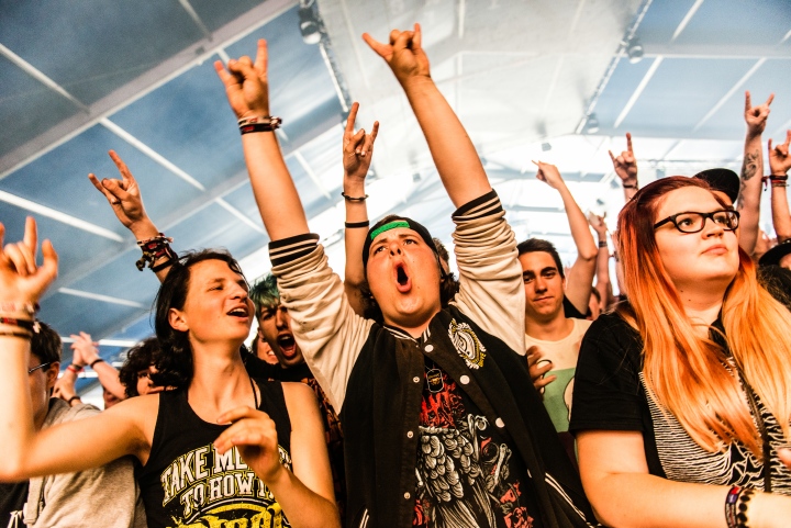 Sfeer & Publiek op vrijdag @ Graspop Metal Meeting 2014, picture 23, photographed by Dorien Goetschalckx, Elsy Roymans, Jens Dehaes, Koen Van Den Broeck, Peter Dejongh, Stijn Verbruggen - FrontView Magazine