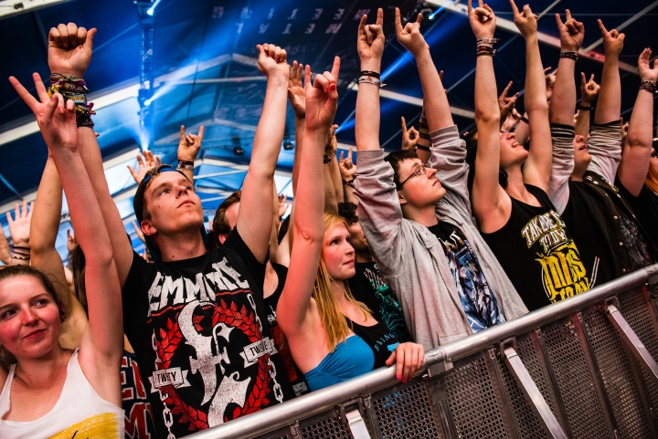 Sfeer & Publiek op vrijdag @ Graspop Metal Meeting 2014, picture 25, photographed by Dorien Goetschalckx, Elsy Roymans, Jens Dehaes, Koen Van Den Broeck, Peter Dejongh, Stijn Verbruggen - FrontView Magazine