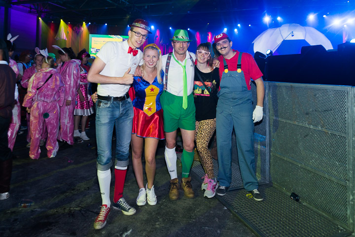 De Foute Party 2014 : sfeerbeelden at Flanders Expo, foto 6, foto's door Jonas Wallecan - FrontView Magazine