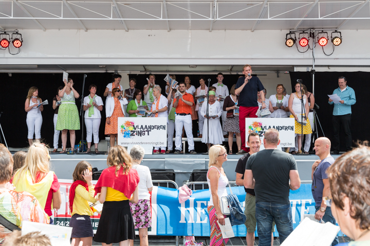 Vlaanderen Zingt 2014 @ Mortsel, picture 52, photographed by Guy Danneels - FrontView Magazine