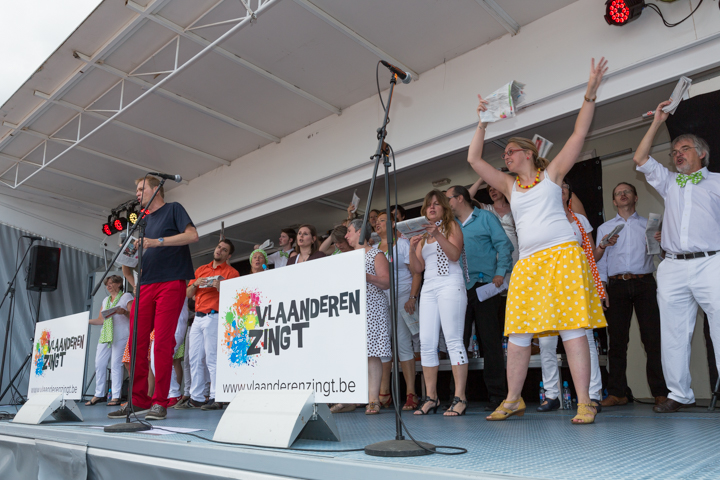 Vlaanderen Zingt 2014 @ Mortsel, picture 80, photographed by Guy Danneels - FrontView Magazine
