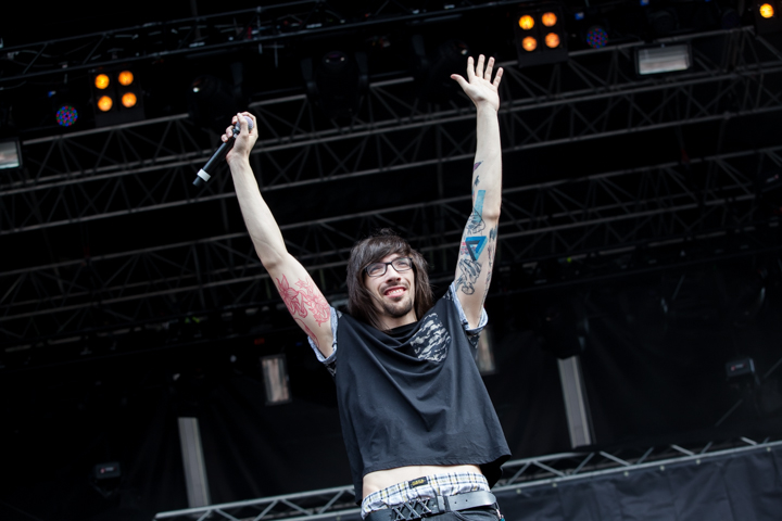 Annisokay @ Vainstream Rockfest 2014, picture 1, photographed by Dorien Goetschalckx - FrontView Magazine