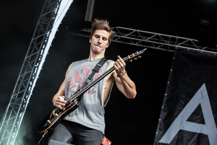 Annisokay @ Vainstream Rockfest 2014, picture 2, photographed by Dorien Goetschalckx - FrontView Magazine