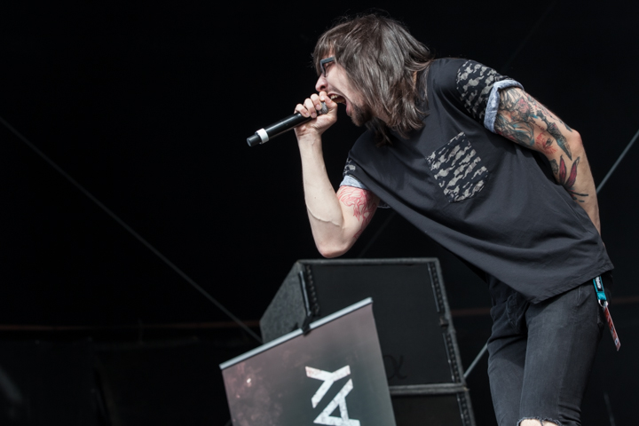 Annisokay @ Vainstream Rockfest 2014, picture 3, photographed by Dorien Goetschalckx - FrontView Magazine