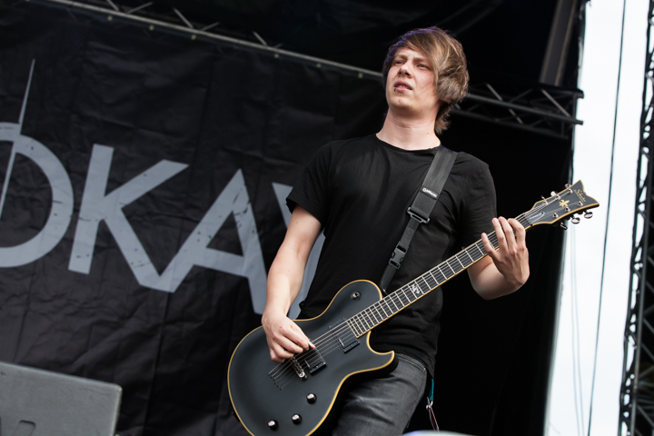 Annisokay @ Vainstream Rockfest 2014, picture 4, photographed by Dorien Goetschalckx - FrontView Magazine