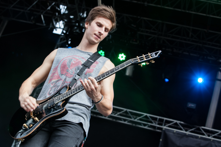 Annisokay @ Vainstream Rockfest 2014, picture 6, photographed by Dorien Goetschalckx - FrontView Magazine