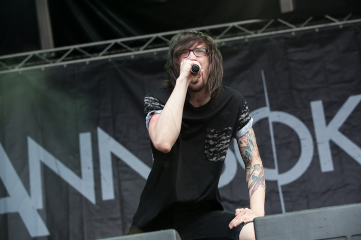 Annisokay @ Vainstream Rockfest 2014, picture 8, photographed by Dorien Goetschalckx - FrontView Magazine