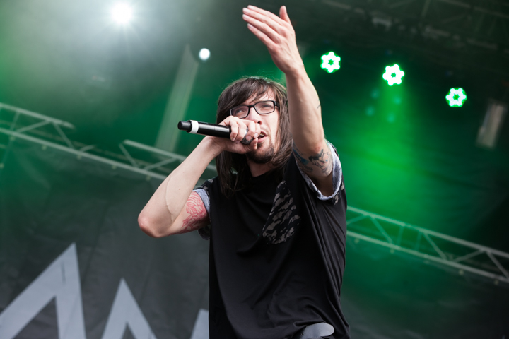 Annisokay @ Vainstream Rockfest 2014, picture 10, photographed by Dorien Goetschalckx - FrontView Magazine