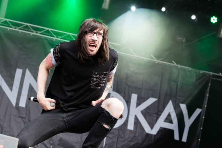 Annisokay @ Vainstream Rockfest 2014, picture 15, photographed by Dorien Goetschalckx - FrontView Magazine