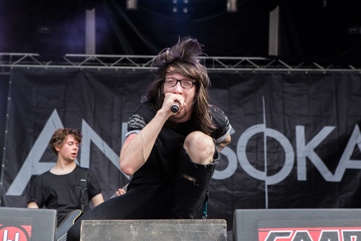 Annisokay @ Vainstream Rockfest 2014, picture 16, photographed by Dorien Goetschalckx - FrontView Magazine