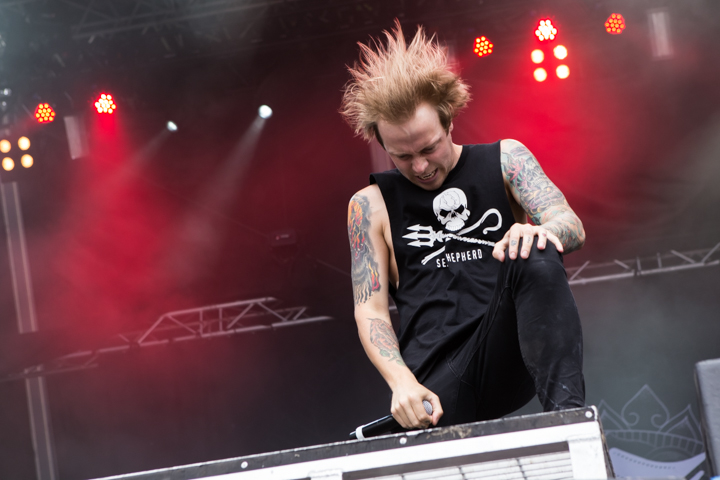 Architects @ Vainstream Rockfest 2014, picture 1, photographed by Dorien Goetschalckx - FrontView Magazine