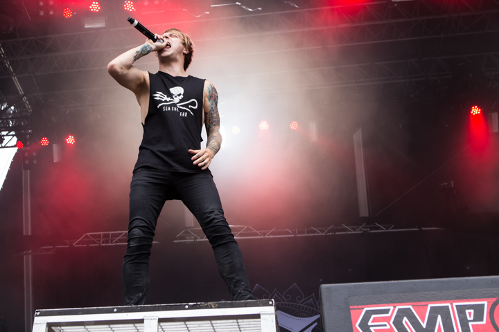 Architects @ Vainstream Rockfest 2014, picture 4, photographed by Dorien Goetschalckx - FrontView Magazine