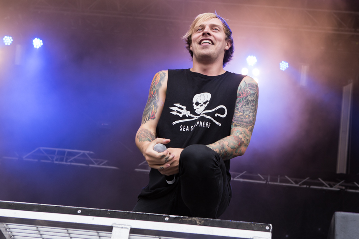 Architects @ Vainstream Rockfest 2014, picture 7, photographed by Dorien Goetschalckx - FrontView Magazine