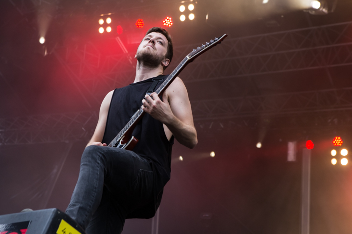 Architects @ Vainstream Rockfest 2014, picture 14, photographed by Dorien Goetschalckx - FrontView Magazine