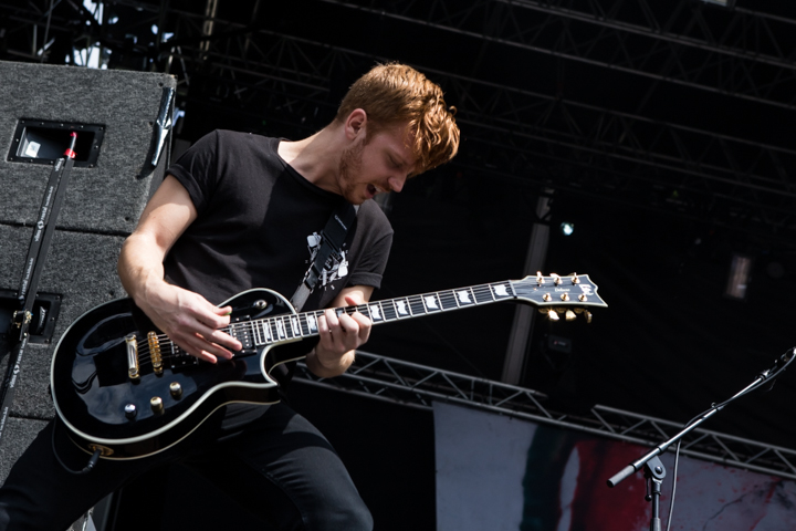 Blessthefall @ Vainstream Rockfest 2014, picture 6, photographed by Dorien Goetschalckx - FrontView Magazine
