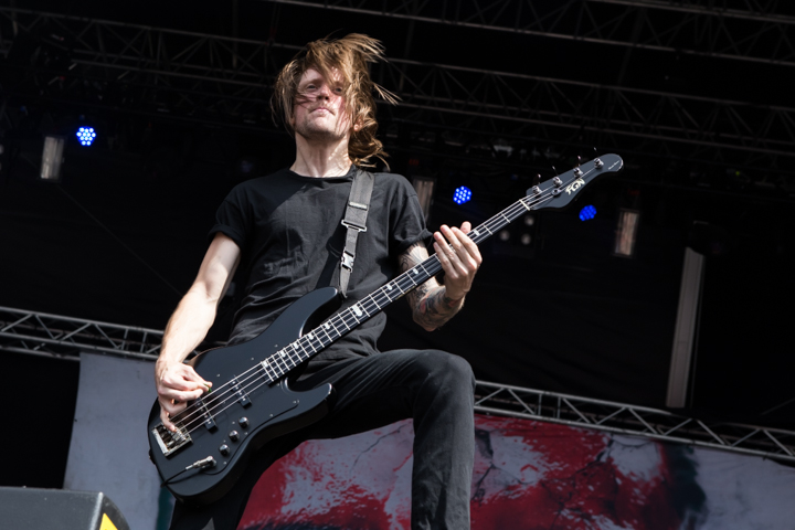 Blessthefall @ Vainstream Rockfest 2014, picture 8, photographed by Dorien Goetschalckx - FrontView Magazine
