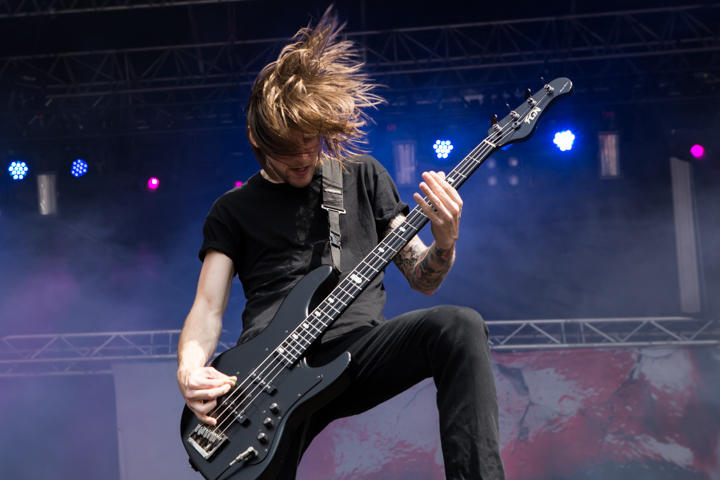 Blessthefall @ Vainstream Rockfest 2014, picture 12, photographed by Dorien Goetschalckx - FrontView Magazine