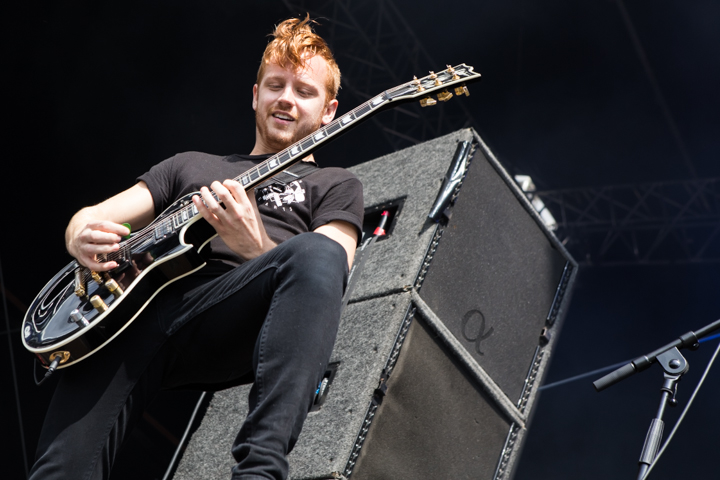 Blessthefall @ Vainstream Rockfest 2014, picture 14, photographed by Dorien Goetschalckx - FrontView Magazine