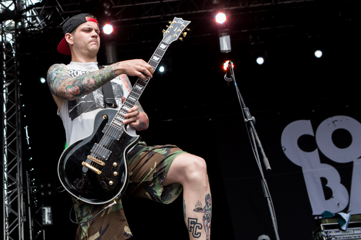 Comeback Kid @ Vainstream Rockfest 2014, picture 4, photographed by Dorien Goetschalckx - FrontView Magazine