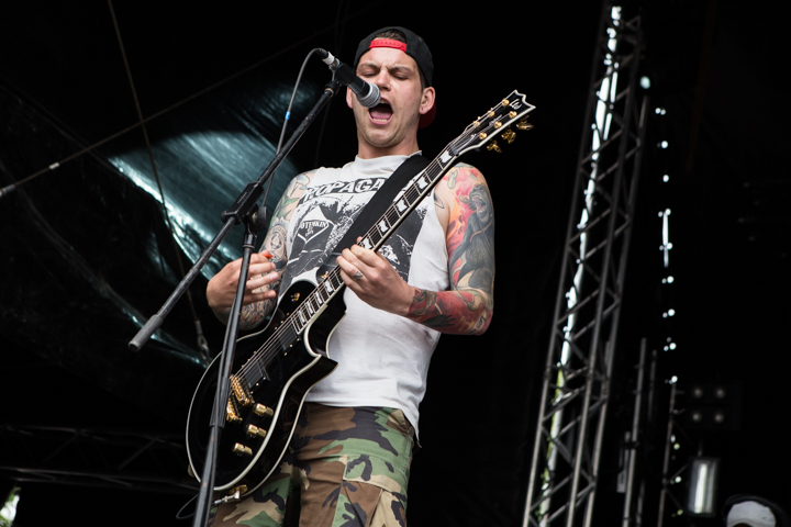 Comeback Kid @ Vainstream Rockfest 2014, picture 10, photographed by Dorien Goetschalckx - FrontView Magazine