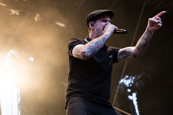 Dropkick Murphys @ Vainstream Rockfest 2014, picture 1, photographed by Dorien Goetschalckx - FrontView Magazine
