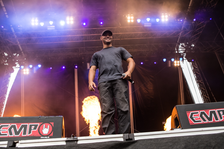 K.I.Z. @ Vainstream Rockfest 2014, picture 1, photographed by Dorien Goetschalckx - FrontView Magazine