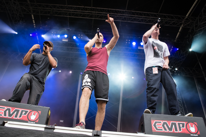 K.I.Z. @ Vainstream Rockfest 2014, picture 10, photographed by Dorien Goetschalckx - FrontView Magazine
