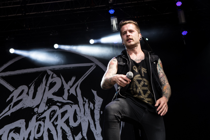 Bury Tomorrow @ Vainstream Rockfest 2014, picture 5, photographed by Dorien Goetschalckx - FrontView Magazine