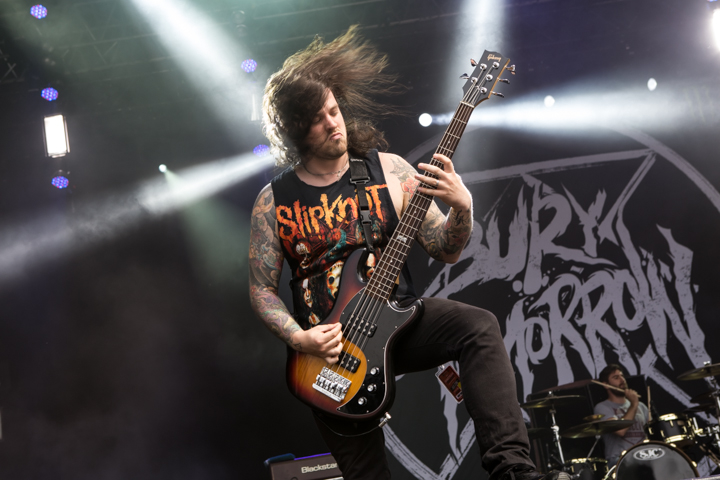 Bury Tomorrow @ Vainstream Rockfest 2014, picture 6, photographed by Dorien Goetschalckx - FrontView Magazine