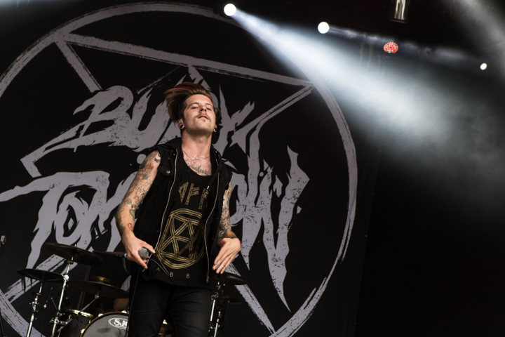 Bury Tomorrow @ Vainstream Rockfest 2014, picture 9, photographed by Dorien Goetschalckx - FrontView Magazine