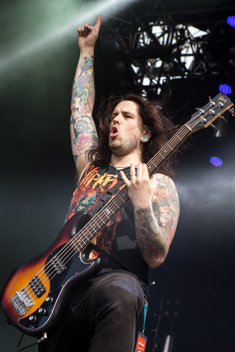 Bury Tomorrow @ Vainstream Rockfest 2014, picture 10, photographed by Dorien Goetschalckx - FrontView Magazine