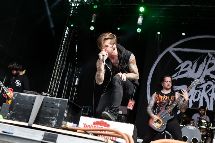 Bury Tomorrow @ Vainstream Rockfest 2014, picture 15, photographed by Dorien Goetschalckx - FrontView Magazine