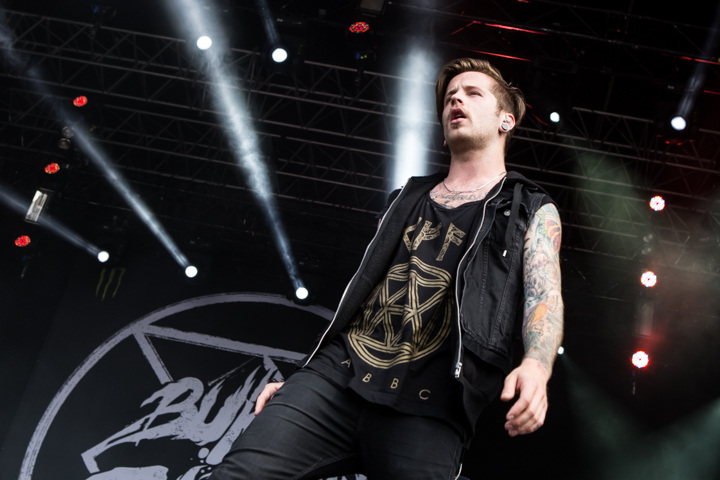 Bury Tomorrow @ Vainstream Rockfest 2014, picture 23, photographed by Dorien Goetschalckx - FrontView Magazine