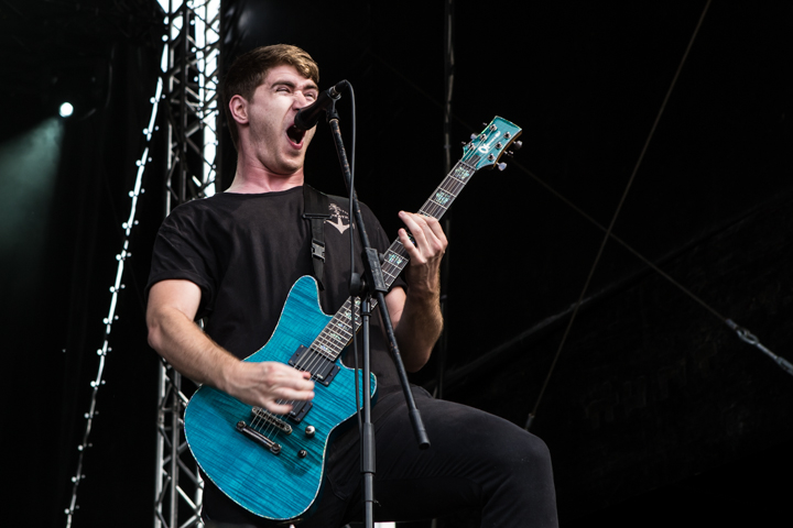 Bury Tomorrow @ Vainstream Rockfest 2014, picture 24, photographed by Dorien Goetschalckx - FrontView Magazine