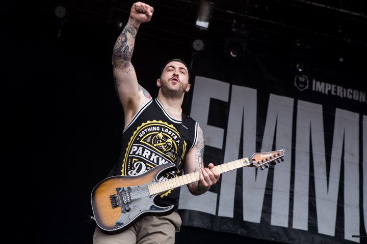Emmure @ Vainstream Rockfest 2014, picture 2, photographed by Dorien Goetschalckx - FrontView Magazine
