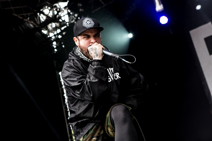Emmure @ Vainstream Rockfest 2014, picture 8, photographed by Dorien Goetschalckx - FrontView Magazine
