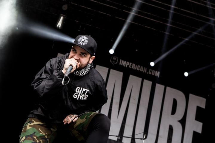 Emmure @ Vainstream Rockfest 2014, picture 13, photographed by Dorien Goetschalckx - FrontView Magazine