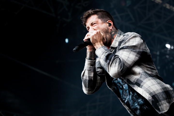 Of Mice & Men @ Vainstream Rockfest 2014, picture 1, photographed by Dorien Goetschalckx - FrontView Magazine