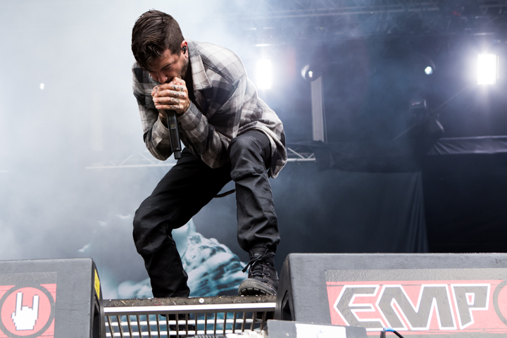 Of Mice & Men @ Vainstream Rockfest 2014, picture 4, photographed by Dorien Goetschalckx - FrontView Magazine
