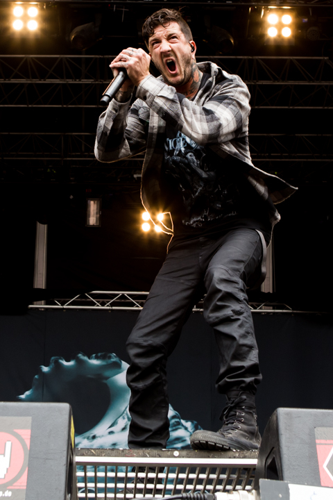 Of Mice & Men @ Vainstream Rockfest 2014, picture 17, photographed by Dorien Goetschalckx - FrontView Magazine