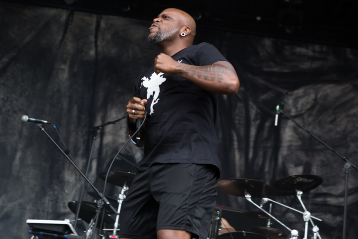 Sepultura @ Vainstream Rockfest 2014, picture 1, photographed by Dorien Goetschalckx - FrontView Magazine