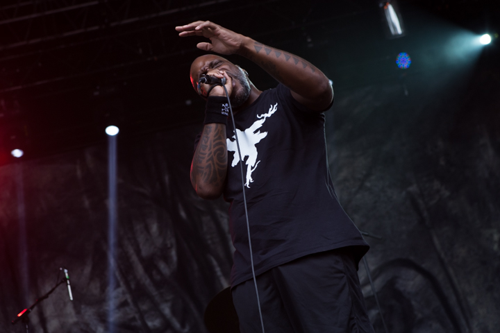 Sepultura @ Vainstream Rockfest 2014, picture 10, photographed by Dorien Goetschalckx - FrontView Magazine
