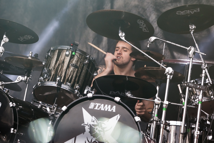 Sepultura @ Vainstream Rockfest 2014, picture 20, photographed by Dorien Goetschalckx - FrontView Magazine