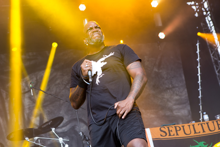 Sepultura @ Vainstream Rockfest 2014, picture 21, photographed by Dorien Goetschalckx - FrontView Magazine